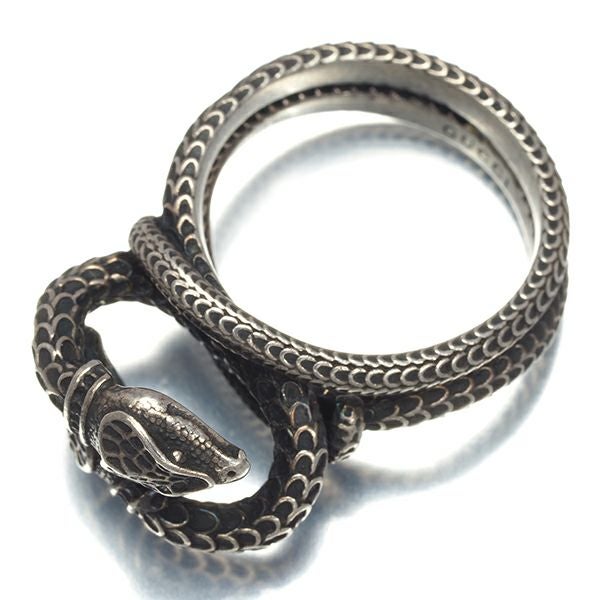 グッチ リング  ガーデン 蛇 アニマル 16号 シルバー925 