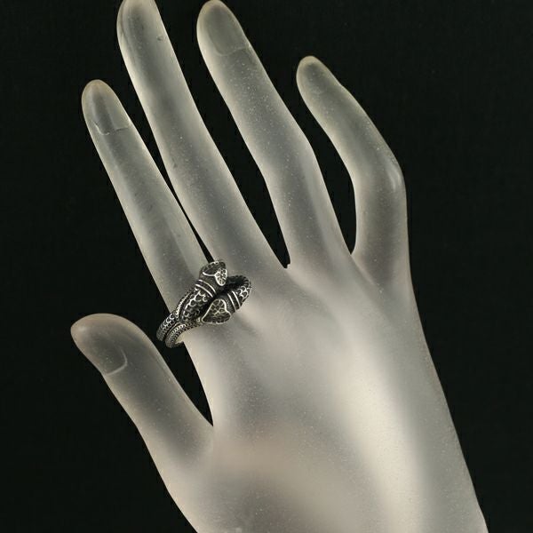 グッチ リング  ガーデン 蛇 アニマル 16号 シルバー925 