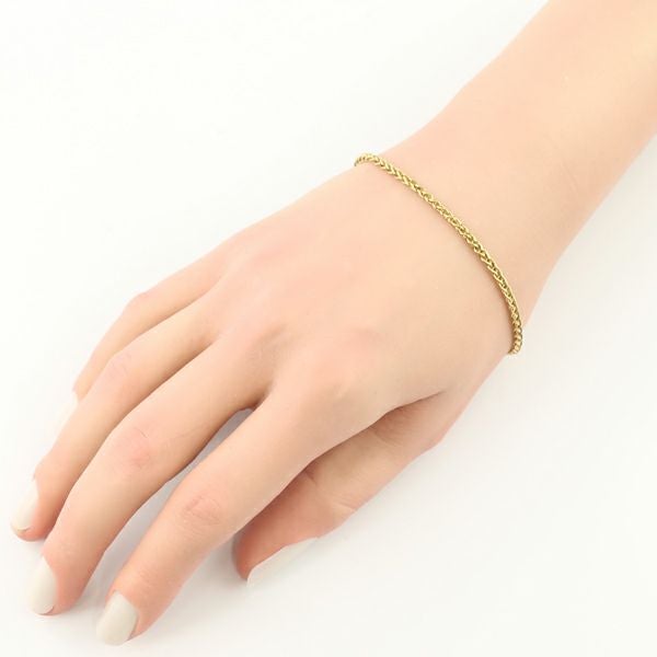 ティファニー ブレスレット  スパイク チェーン K18YG 