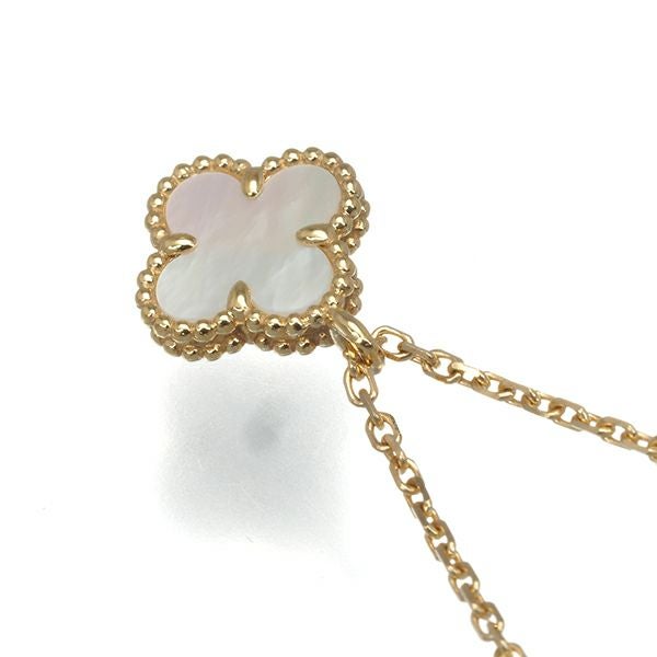 ヴァンクリーフ&アーペル ネックレス シェル スウィートアルハンブラ  K18YG 保証書