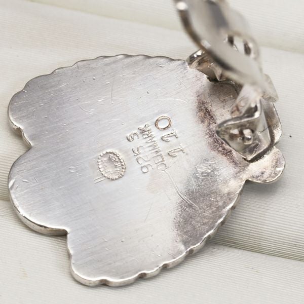 ジョージジェンセン イヤリング  110 リーフ シルバー925 