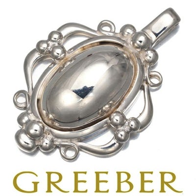 ジョージジェンセン すずらん アクセサリーブランド GEORG JENSEN 
