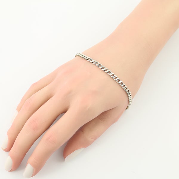 ボッテガヴェネタ ブレスレット 喜平 チェーン M刻印 シルバー925 