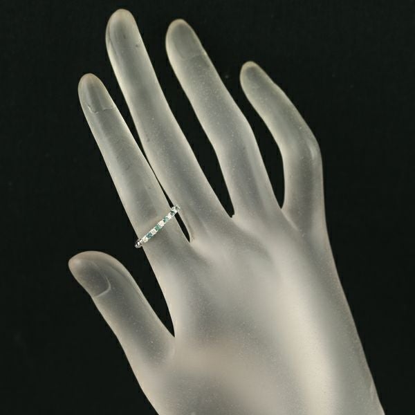 アレキサンドライト 0.10ct ダイヤ 0.10ct フリーサイズ  リング Pt950/ワイヤー 