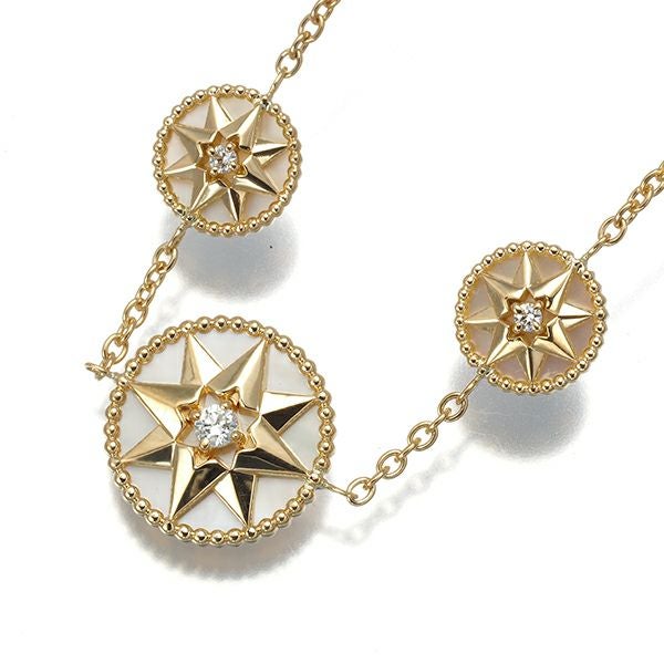 ディオール ブレスレット ダイヤ シェル ローズデヴァン  K18YG 保証書