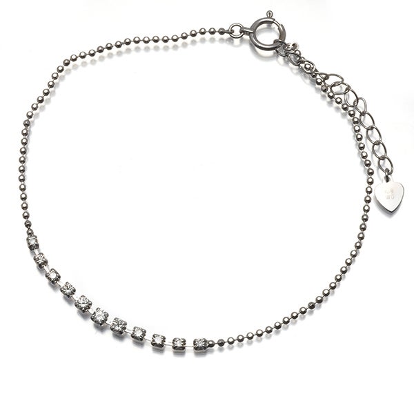 ダイヤ 0.30ct グラデーション  ブレスレット K18WG 