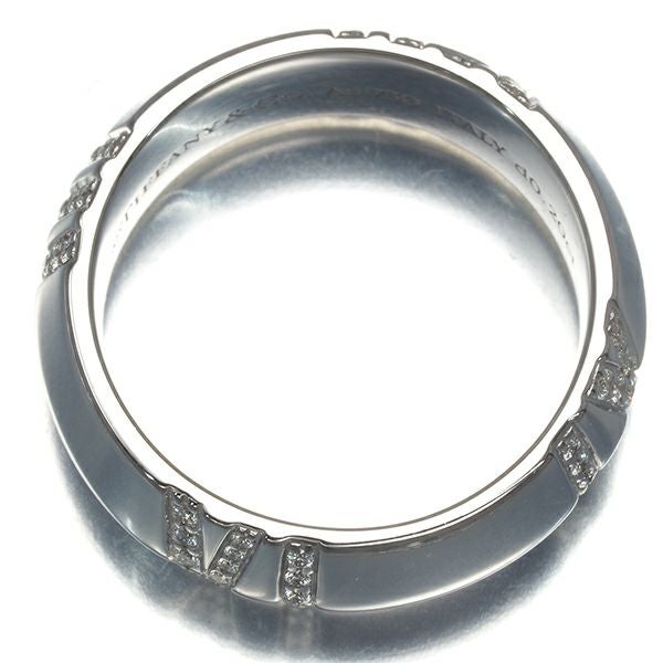 ティファニー リング ダイヤ 0.20ct アトラス クローズド 13.5号 K18WG 