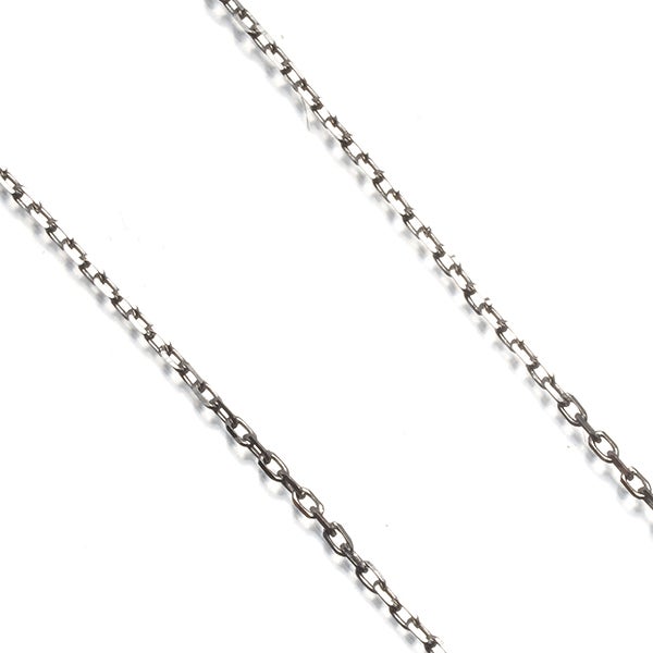 ミキモト チェーンネックレス  カットアズキ 40cm K18WG 