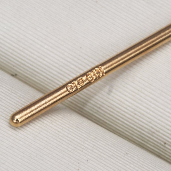 エテ ピアス ベビーパール 淡水真珠 4.5mm アメリカン 揺れる 片耳 K10YG 