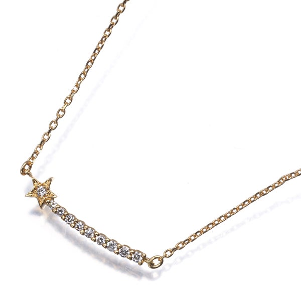 スタージュエリー ブレスレット ダイヤ 0.04ct  スター K18YG 
