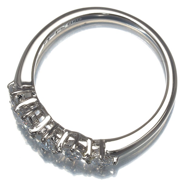 ロイヤルアッシャー リング ダイヤ 0.48ct  12号 Pt900 