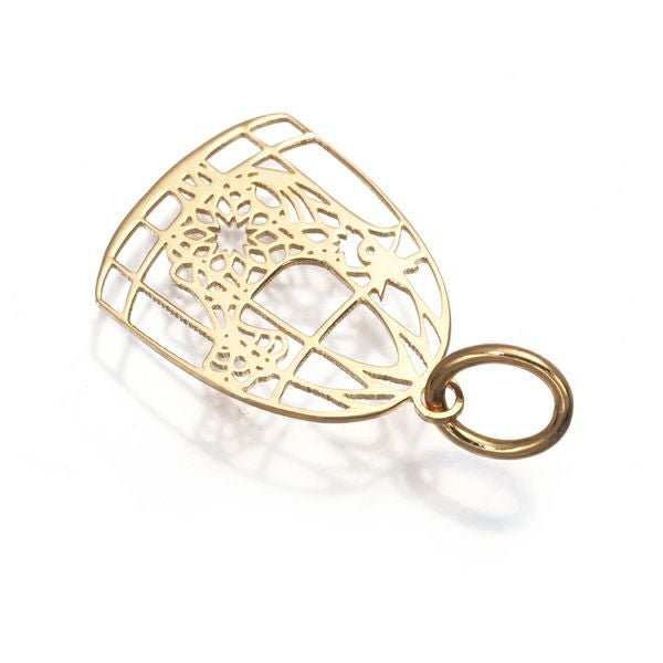 スタージュエリー ペンダントトップ   透かし 鳥籠 K18YG 