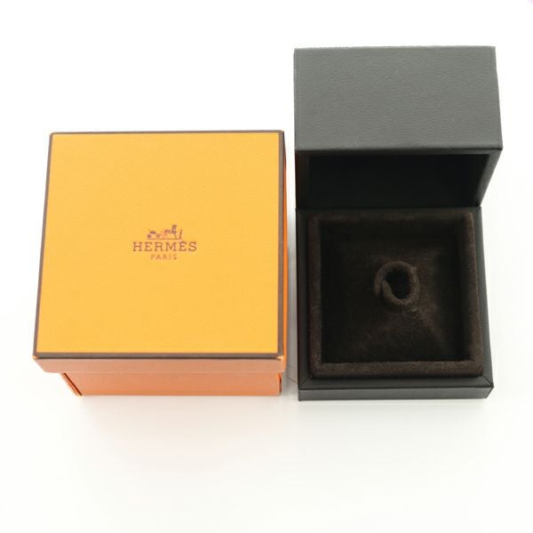 エルメス リング ダイヤ 0.1ct シェーヌダンクル カオス MM 55号 K18PG 箱/未修理証明書
