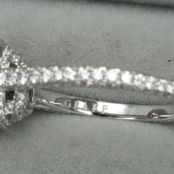 グラフ リング イエロー＆クリアダイヤ 0.52ct FANCY YELLOW VS2  16号 K18YG 