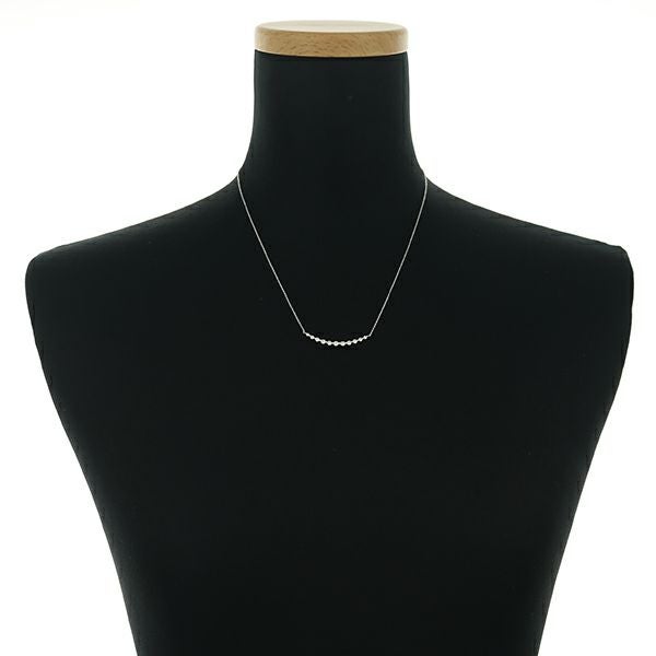 QVC ネックレス ダイヤ 0.50ct  H&C ライン K18WG 保証書