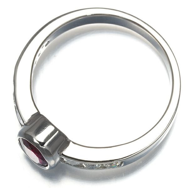 タサキ リング ルビー 0.98ct ダイヤ 0.33ct  16.5号 Pt900 保証書/鑑別書