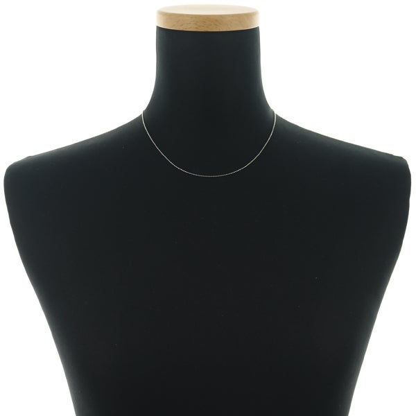 カットボール チェーンネックレス 40cm Pt850 