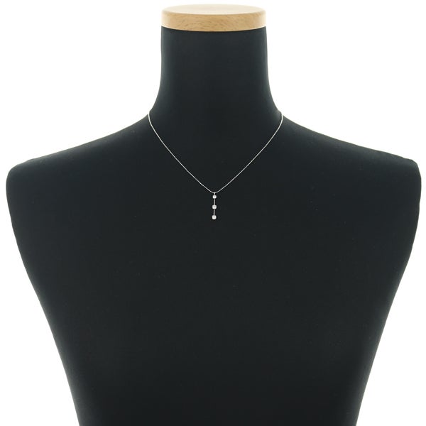 ダイヤ 0.30ct 3P  ネックレス K18WG 