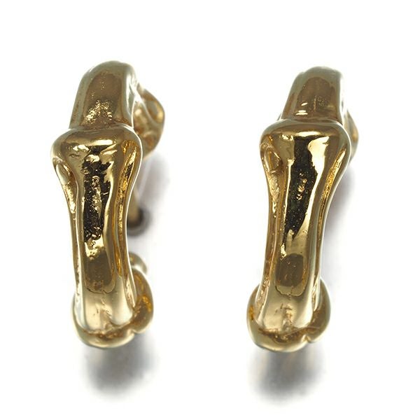 ティファニー ピアス ネイチャー バンブー フープ K18YG 