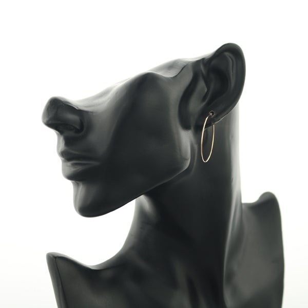  フープ  ピアス K10PG 