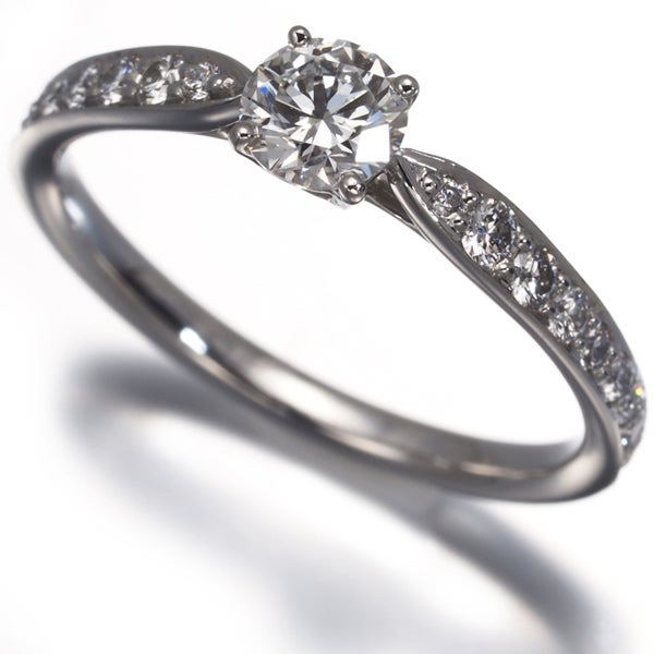 ティファニー リング ダイヤ 0.30ct ハーモニー ソリティア 9号 Pt950 