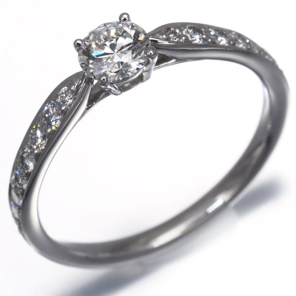 ティファニー リング ダイヤ 0.30ct ハーモニー ソリティア 9号 Pt950 