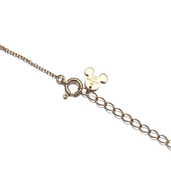 ミキモトペルリータ ネックレス パール 淡水真珠 4.5-7.1mm  ステーション ディズニー K18YG 
