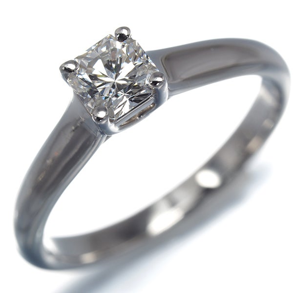 ティファニー リング ダイヤ 0.43ct ルシダ ソリティア 10号 Pt950 