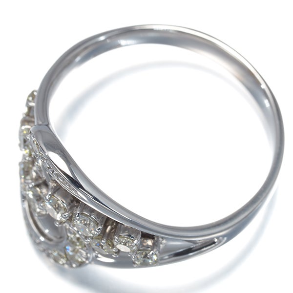 ダイヤ 0.50ct   リング K18WG 