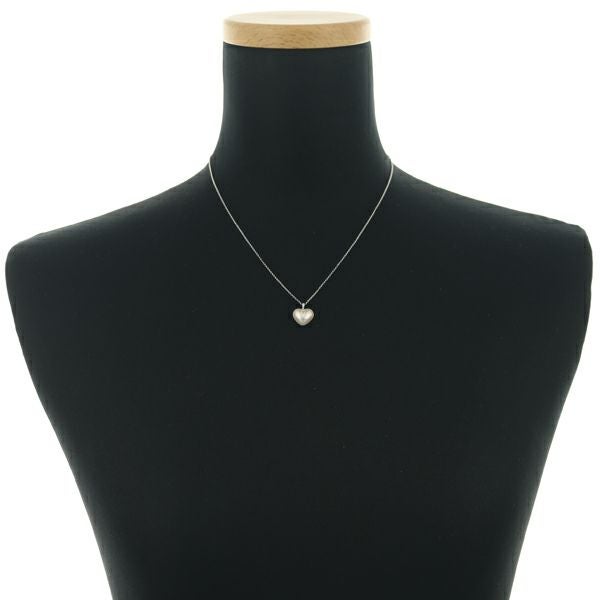 タサキ ネックレス パール マベ真珠  ハート K18WG 