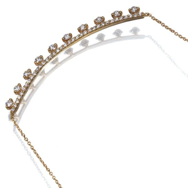 スタージュエリー ネックレス ダイヤ 0.40ct TEN DIAMOND  K18YG 保証書