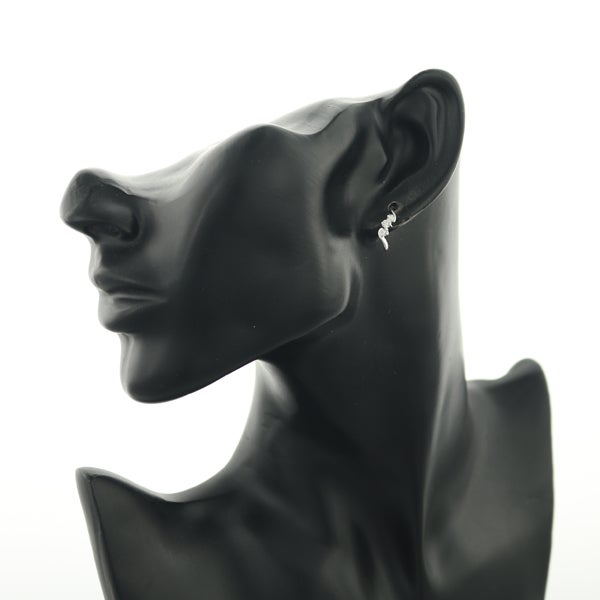 エステール ピアス ダイヤ 0.30ct/0.30ct   K18WG 
