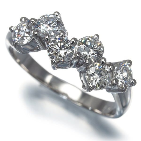 ダイヤ 1.08ct 6P  リング Pt900 