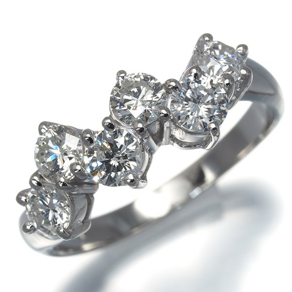 ダイヤ 1.08ct 6P  リング Pt900 