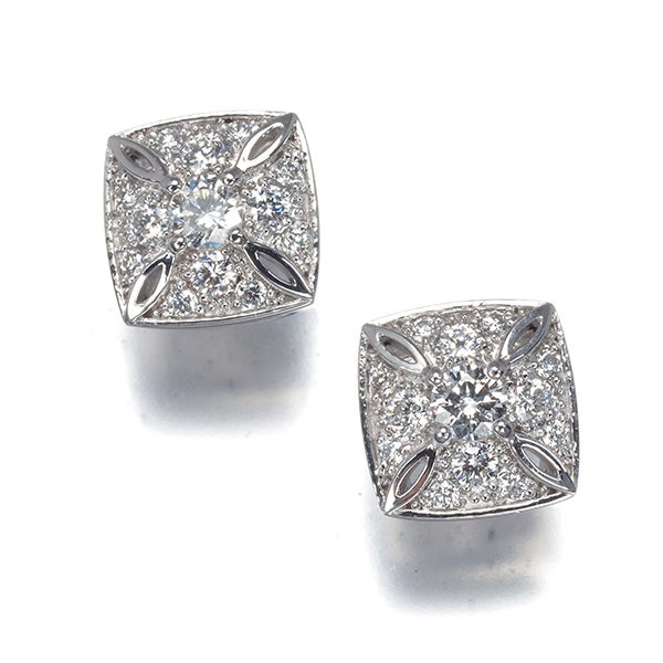 モニッケンダム ピアス ダイヤ 0.16ct/0.16ct   Pt900 保証書