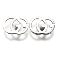グッチ ピアス  GGランニング  K18WG 