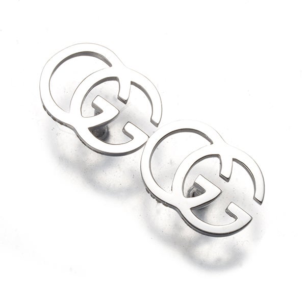 グッチ ピアス  GGランニング  K18WG 