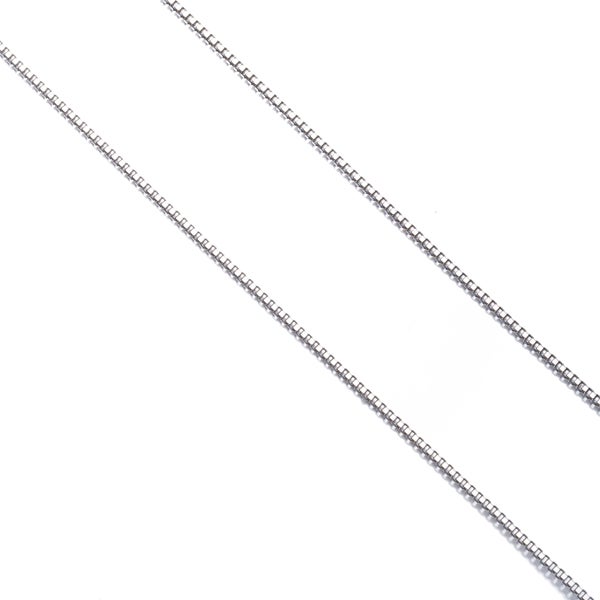  ベネチアン チェーンネックレス 45cm K18WG 
