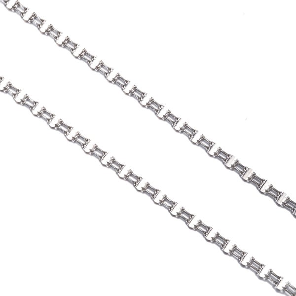  ペタル チェーンネックレス 49cm Pt850 