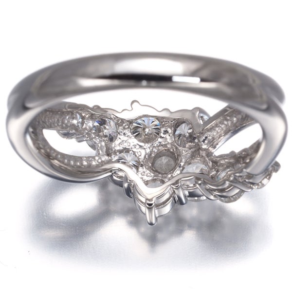 ダイヤ 1.01ct フラワー 10P  リング Pt900 
