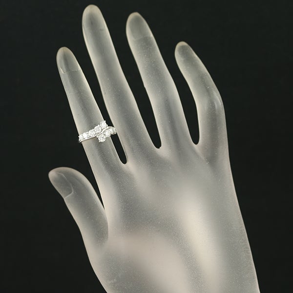 ダイヤ 1.00ct 10P  リング Pt900 