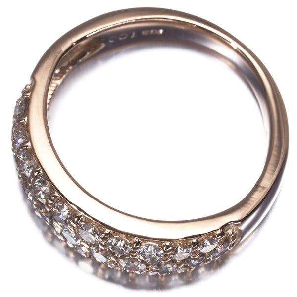 ダイヤ 1.00ct パヴェ  リング K18PG 