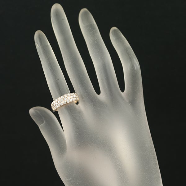 ダイヤ 1.00ct パヴェ  リング K18PG 