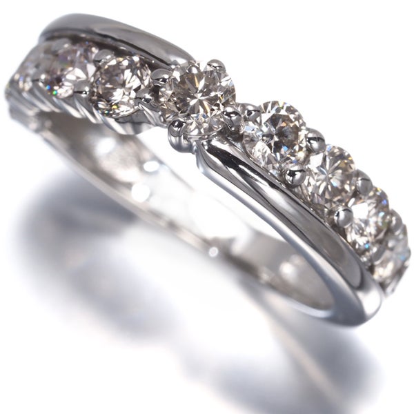 ダイヤ 1.00ct 11P  リング Pt900 