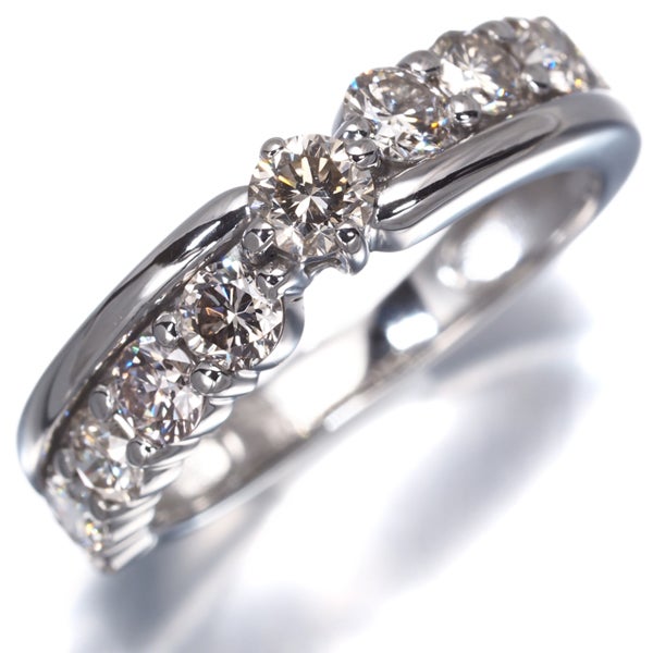 ダイヤ 1.00ct 11P  リング Pt900 
