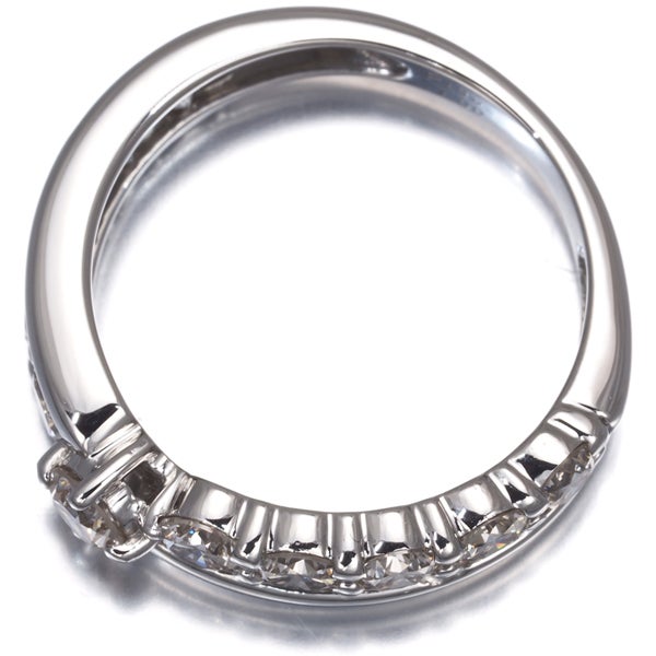 ダイヤ 1.00ct 11P  リング Pt900 