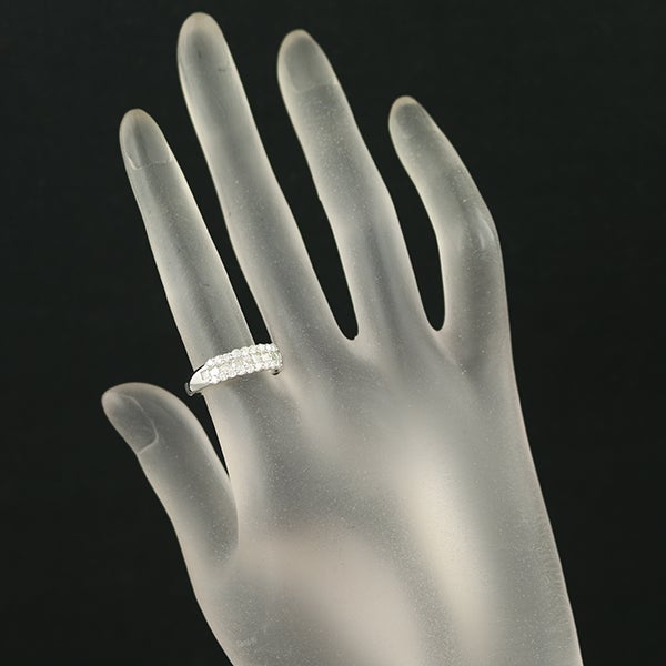 ダイヤ 1.00ct プリンセスカット 2種カット  リング Pt900 