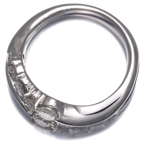 ダイヤ 1.00ct 10P  リング Pt900 
