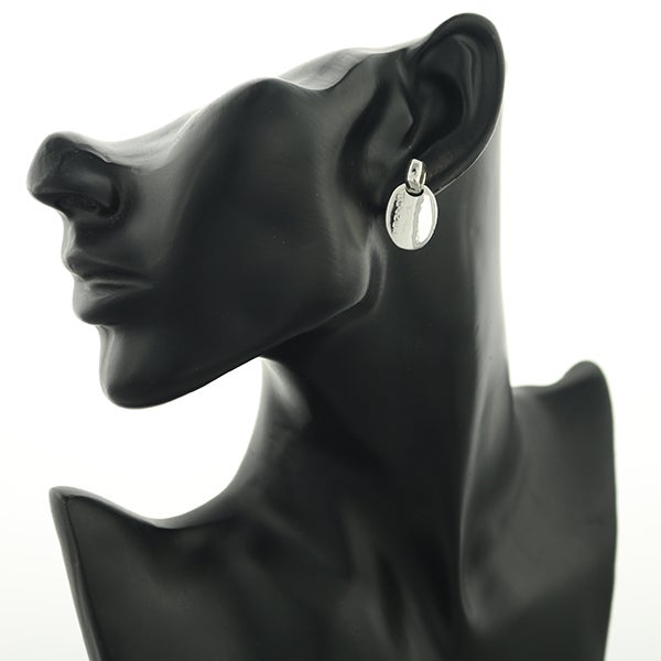 シャネル ピアス   プレート シルバー925 