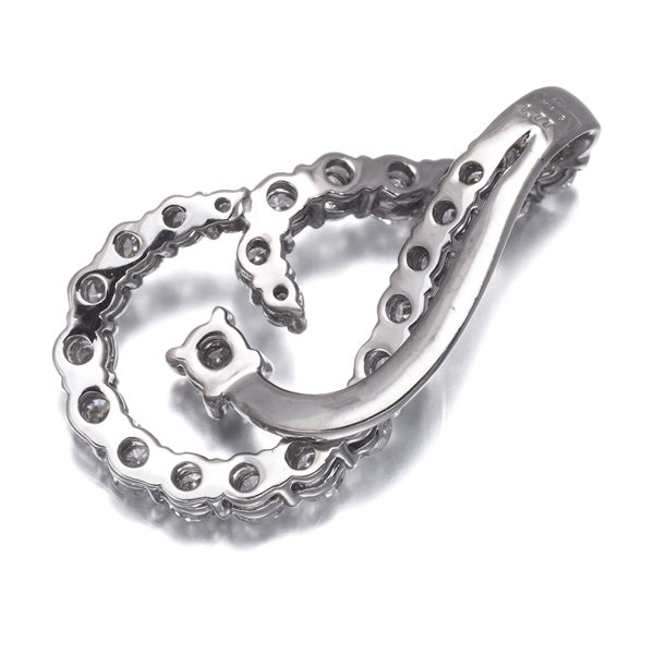 モニッケンダム ペンダントトップ ダイヤ 1.77ct   K18WG 
